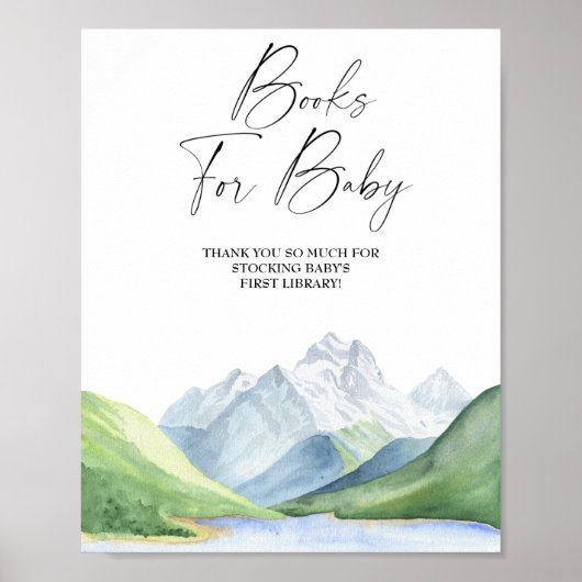 Abenteuer Zeit! - Bücher für Babyposter Poster (Vorne)