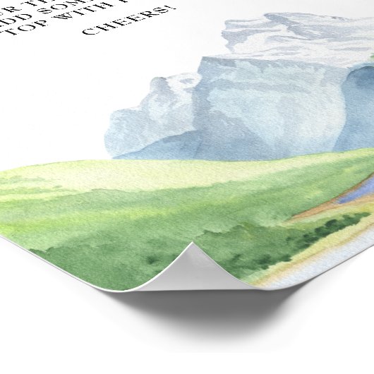 Abenteuer Zeit! - Mon-osa-Bar-Poster Poster (Ecke)