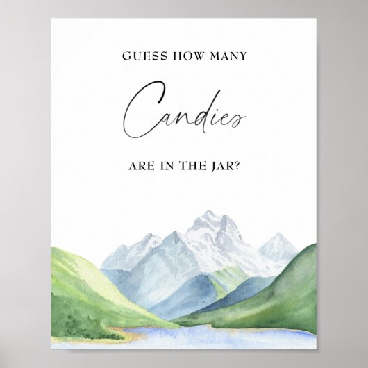 Abenteuer Zeit! Rate mal, wie viele Bonbons Poster (Vorne)