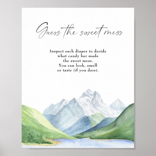 Abenteuer Zeit! - Raten Sie mal das süße Durcheina Poster (Vorne)