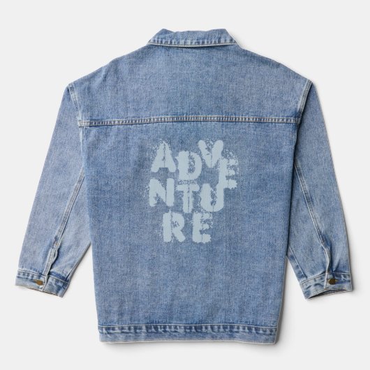 ABENTEUERABSCHREIBUNG JEANSJACKE (Rückseite)