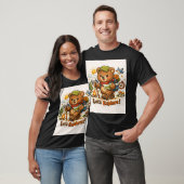 Abenteuerbär-Aufkleber T-Shirt (Unisex)