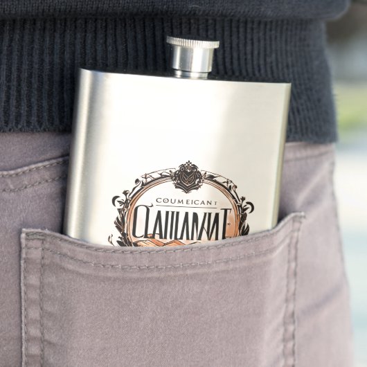 #AbenteuerBegleiterKlassikFlasche Flachmann (Beispiel)