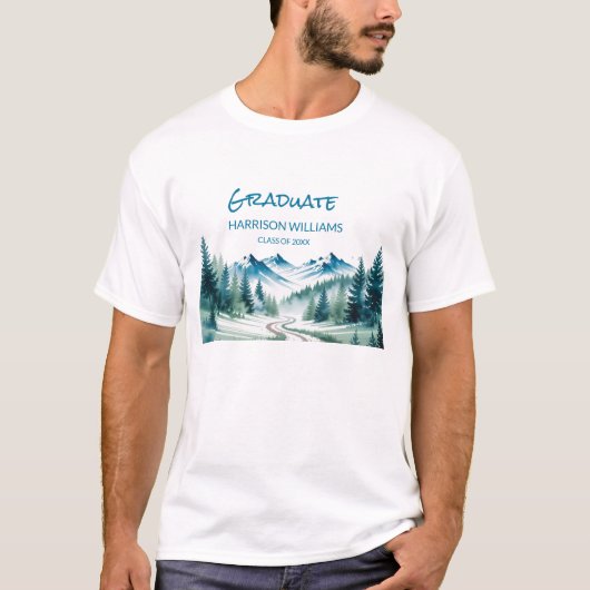 Abenteuerberg-Absolvent  T-Shirt (Vorderseite)