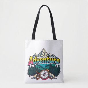 Abenteuerberg – Outdoor-Wander-Natur-Design  Tasche