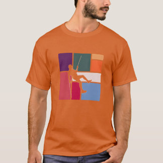 Abenteuerfamilie für Vintage Rock Climbing T-Shirt