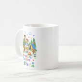Abenteuerfreunde Kaffeetasse (Vorderseite Links)
