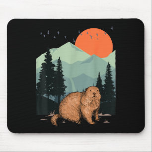 Abenteuerlandschaft Berg Sonnenuntergang Wilde Nag Mousepad