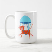 Abenteuerliche Kuh Kaffeetasse (Links)