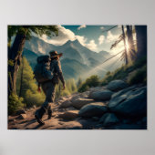 Abenteuerliche Wanderung Poster (Vorne)