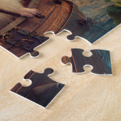 Abenteuerliches Pirat-Schwein Puzzle (Seite)