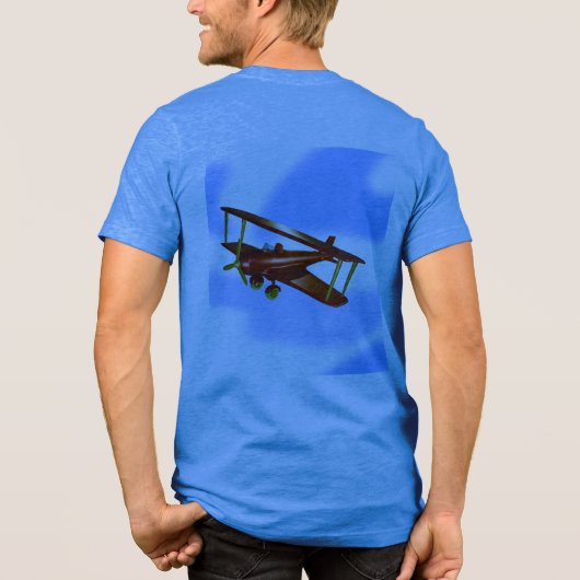 Abenteuerlustige roter Uproar-T - Shirt (Rückseite)