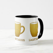 Abenteuerlustiger Schütze-Zodiac-Becher Tasse (VorderseiteRechts)