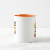 Abenteuerlustiges Reise- und Sonnenschein-Motto Tasse (Zentrum)