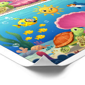 Abenteuerposter „Unterschiede entdecken“  Poster (Ecke)