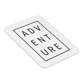 Abenteuertypografie Magnet (Rechte Seite)