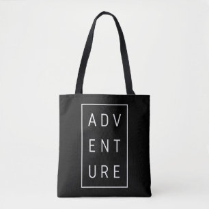 Abenteuertypografie Tasche