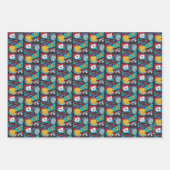 Abenteuerzeit | Aktionsfeld Grafik Geschenkpapier Set (Vorderseite)