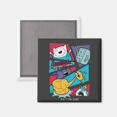 Abenteuerzeit | Aktionsfeld Grafik Magnet (Vorderseite/Rückseite)