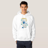 Abenteuerzeit | "Algebraic" Finn Sketch Hoodie (Vorne ganz)