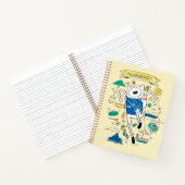 Abenteuerzeit | "Algebraic" Finn Sketch Notizblock (Innenseite)