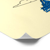 Abenteuerzeit | "Algebraic" Finn Sketch Poster (Ecke)