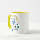 Abenteuerzeit | "Algebraic" Finn Sketch Tasse (Vorderseite Links)