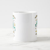 Abenteuerzeit | "Awesomatude" BMO Sketch Jumbo-Tasse (Vorderseite)