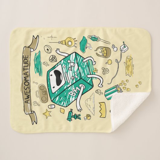 Abenteuerzeit | "Awesomatude" BMO Sketch Sherpadecke (Vorderseite (Horizontal))