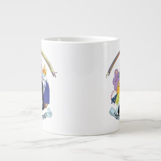 Abenteuerzeit | BMO Group Graphic Jumbo-Tasse (Vorderseite)