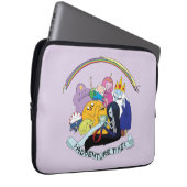 Abenteuerzeit | BMO Group Graphic Laptopschutzhülle (Vorne Rechts)