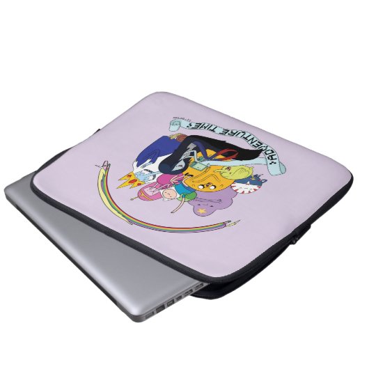 Abenteuerzeit | BMO Group Graphic Laptopschutzhülle (Vorne Knopf)