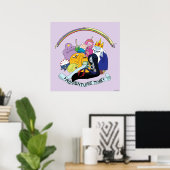 Abenteuerzeit | BMO Group Graphic Poster (Heimbüro)