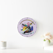 Abenteuerzeit | BMO Group Graphic Runde Wanduhr (Zuhause)