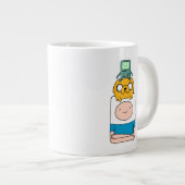 Abenteuerzeit | BMO, Jake & Finn Jumbo-Tasse (Vorderseite Rechts)