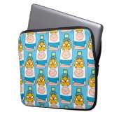 Abenteuerzeit | BMO, Jake & Finn Laptopschutzhülle (Vorderseite Links)