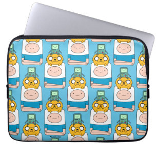 Abenteuerzeit   BMO, Jake & Finn Laptopschutzhülle