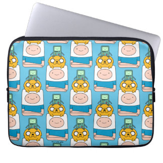 Abenteuerzeit | BMO, Jake & Finn Laptopschutzhülle