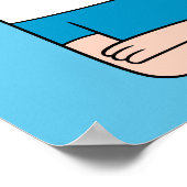 Abenteuerzeit | BMO, Jake & Finn Poster (Ecke)