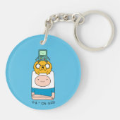 Abenteuerzeit | BMO, Jake & Finn Schlüsselanhänger (Rückseite)