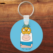 Abenteuerzeit | BMO, Jake & Finn Schlüsselanhänger (Vorderseite)