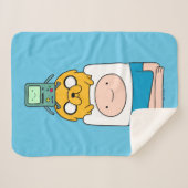 Abenteuerzeit | BMO, Jake & Finn Sherpadecke (Vorderseite (Horizontal))