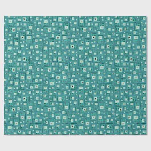 Abenteuerzeit | BMO Muster Geschenkpapier (Flach)