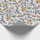 Abenteuerzeit | Dreiecksmuster Geschenkpapier (Ecke)