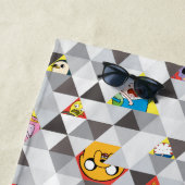 Abenteuerzeit | Dreiecksmuster Strandtuch (Beispiel)