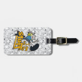 Abenteuerzeit | Finn "Ich bin in dieses Zeug" Gepäckanhänger (Vorderseite horizontal)