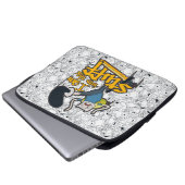 Abenteuerzeit | Finn "Ich bin in dieses Zeug" Laptopschutzhülle (Vorne Knopf)