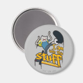 Abenteuerzeit | Finn "Ich bin in dieses Zeug" Magnet (Vorderseite/Rückseite)