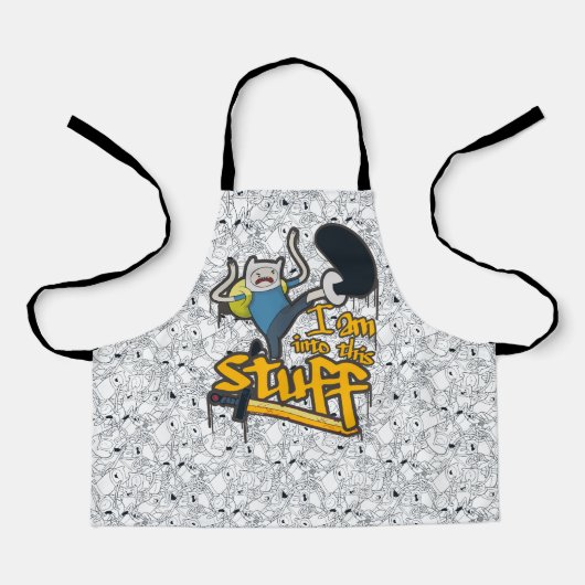 Abenteuerzeit | Finn "Ich bin in dieses Zeug" Schürze (Vorderseite)