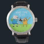 Abenteuerzeit | Finn & Jake Fist Bump Armbanduhr<br><div class="desc">Karo die besten Freunde Finn und Jake Fist Bump!</div>
